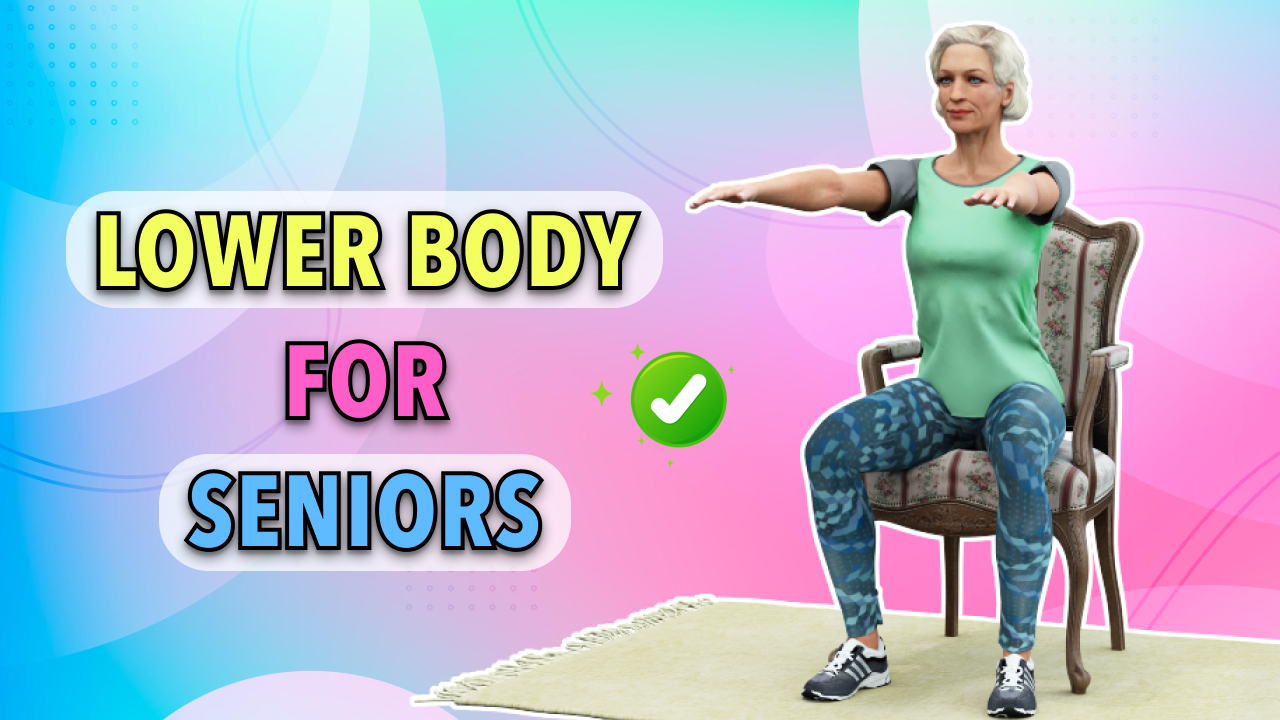 3 LOWER BODY EXERCISES FOR SENIORS