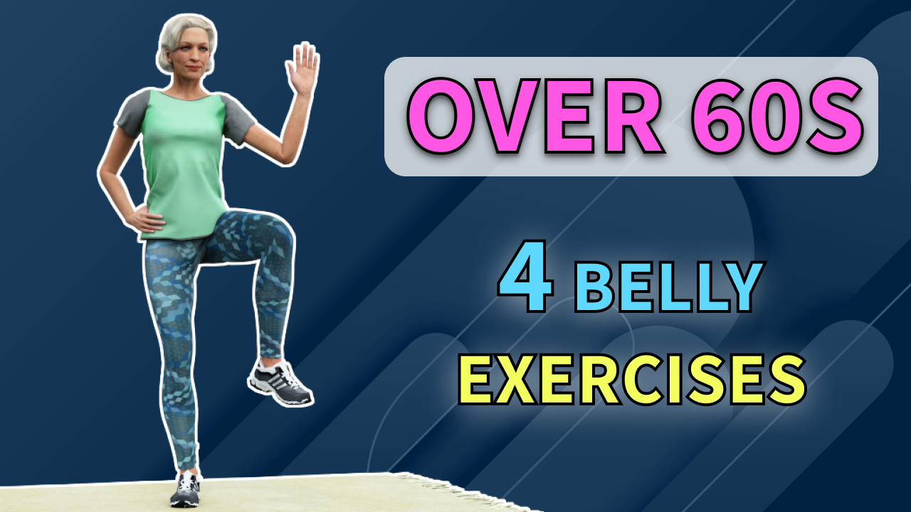 4 BEST BELLY EXERCISES FOR SENIORS