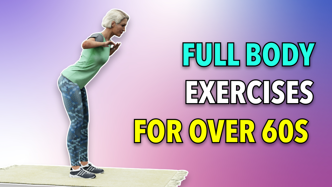 2-Day Full Body Exercises For Seniors //Over 60s