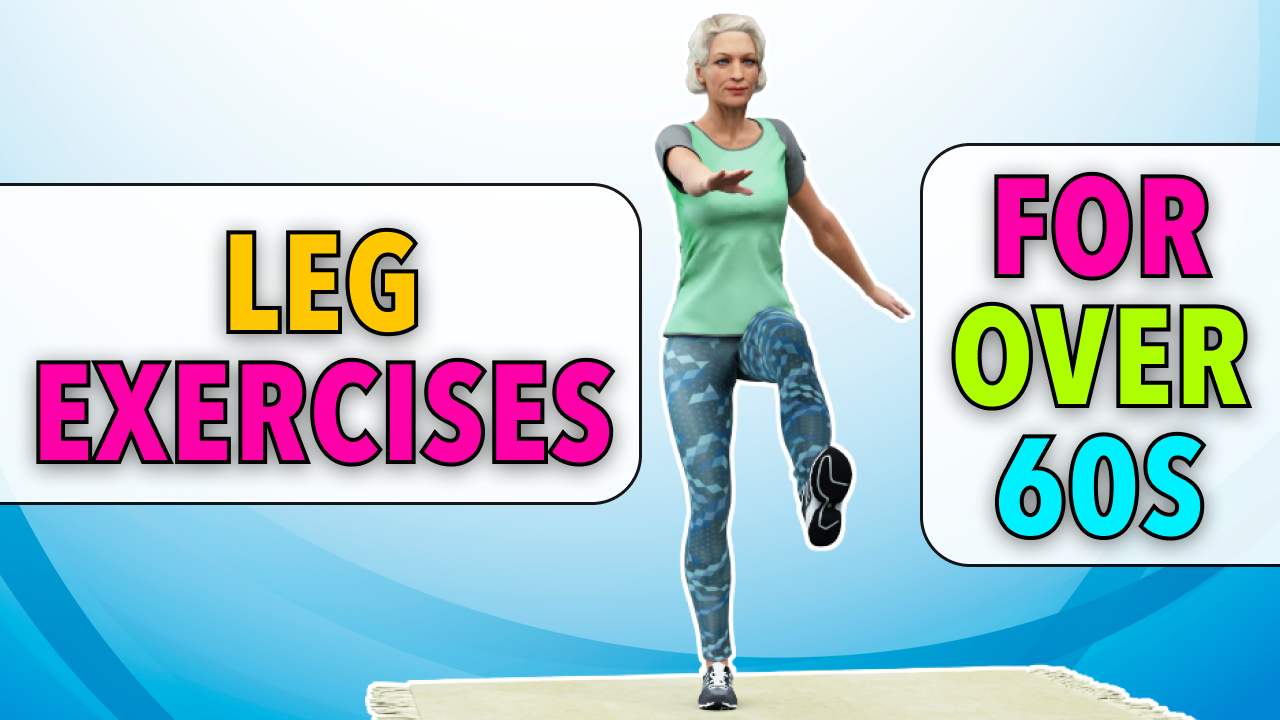 3-DAY LEG EXERCISE FOR SENIORS OVER 60s