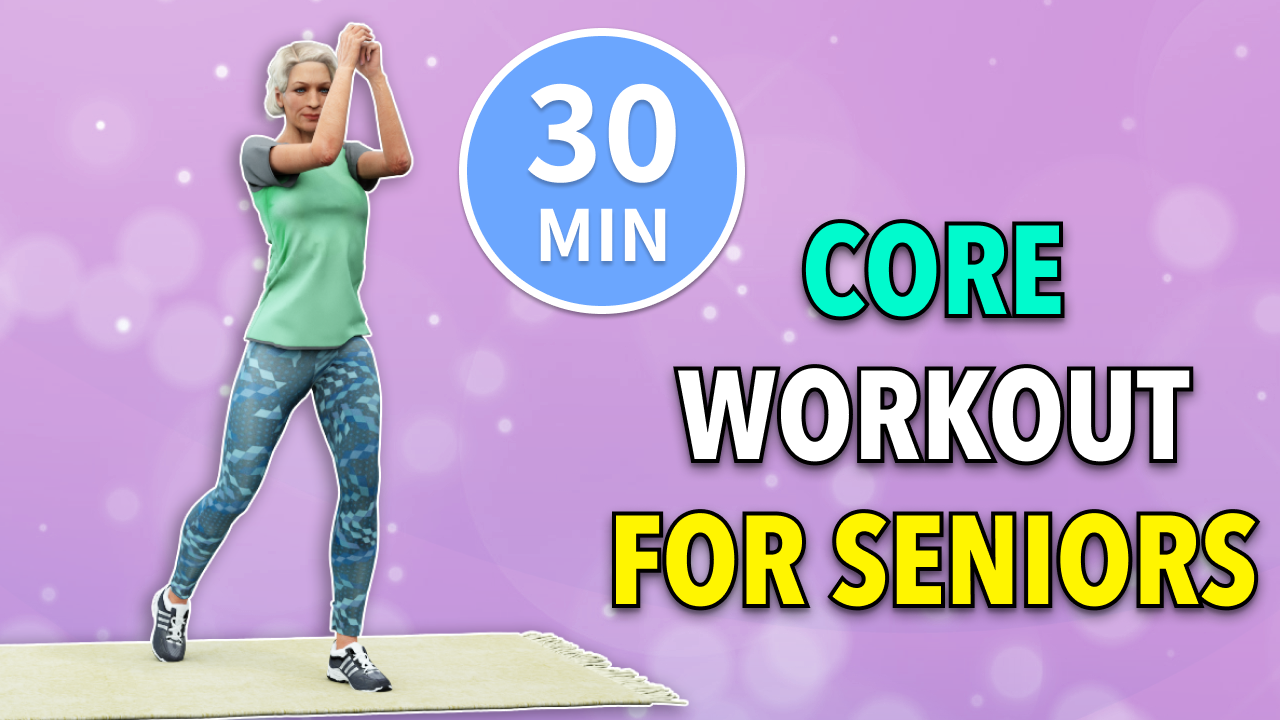 Best Core Exercises Senior Workout At Home