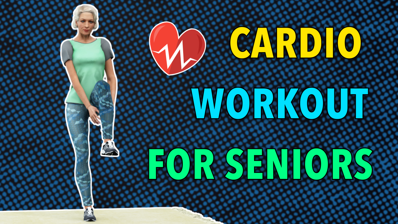 CARDIO EXERCISE FOR SENIORS OVER 60S (Burn Calories)