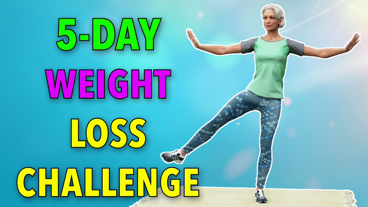 5-Day Seniors Workout Challenge - Weight Loss For Older Adults