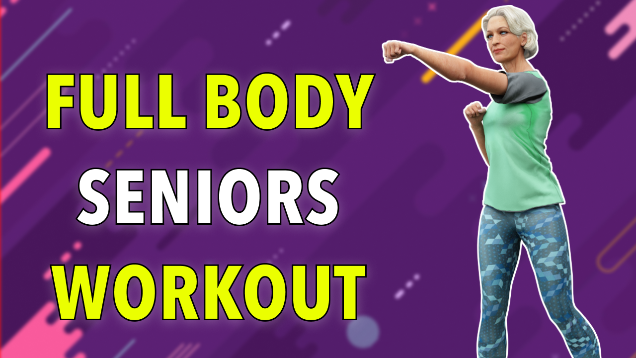 10-MIN FULL BODY WORKOUT FOR SENIORS - Get Active At Home!