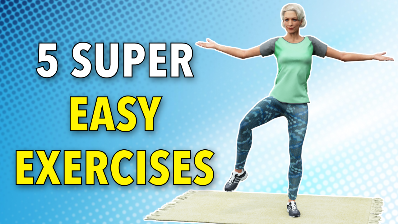 5 Easy Exercises At Home – Senior Fitness – Vim and Vigor – Senior ...