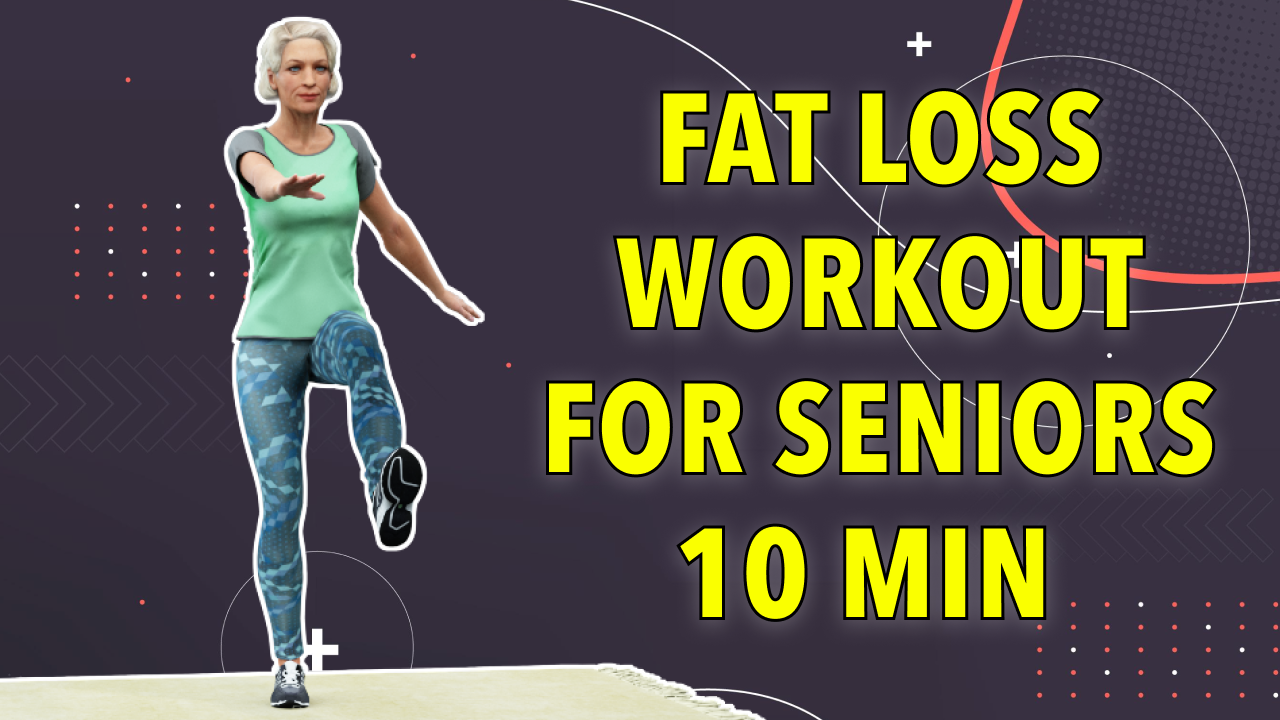 10-MINUTE FAT LOSS WORKOUT FOR SENIORS (OVER 60s)