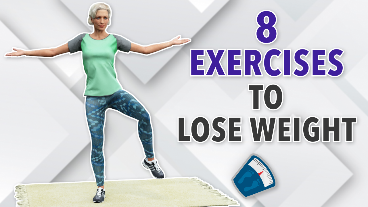 8 BEST EXERCISES TO LOSE WEIGHT AT ANY AGE