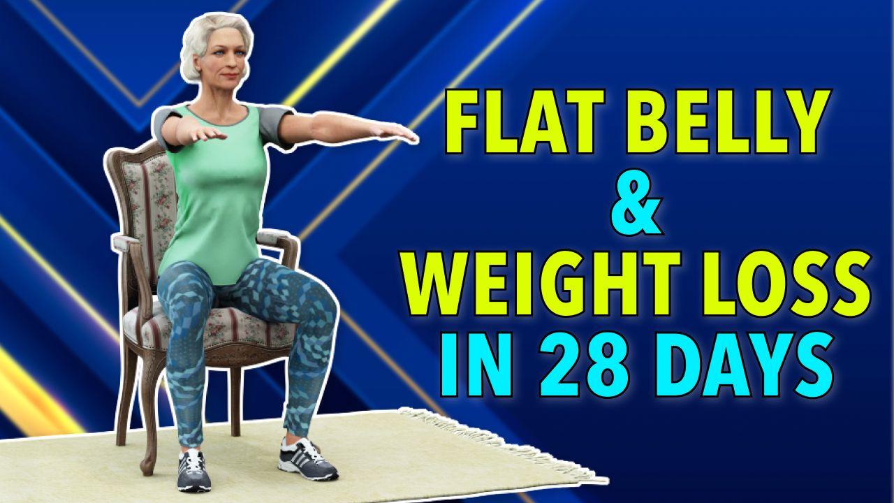 28 DAYS TO BURN BELLY FAT & LOSE WEIGHT – OVER 60s