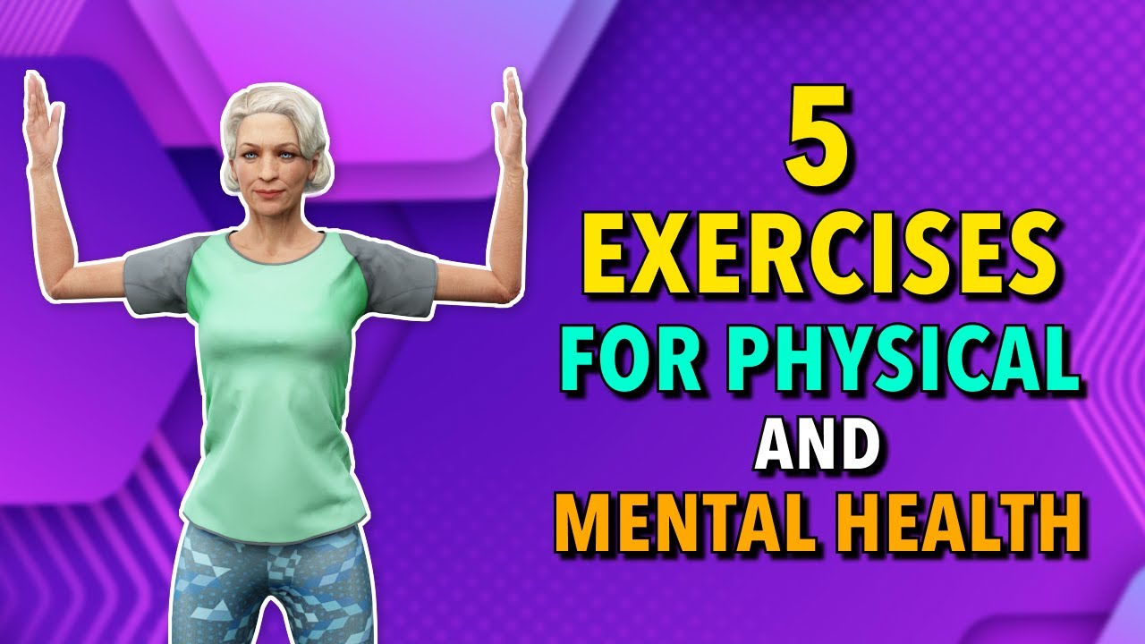 5 Seniors Exercises for Physical and Mental Health (2 Rounds)